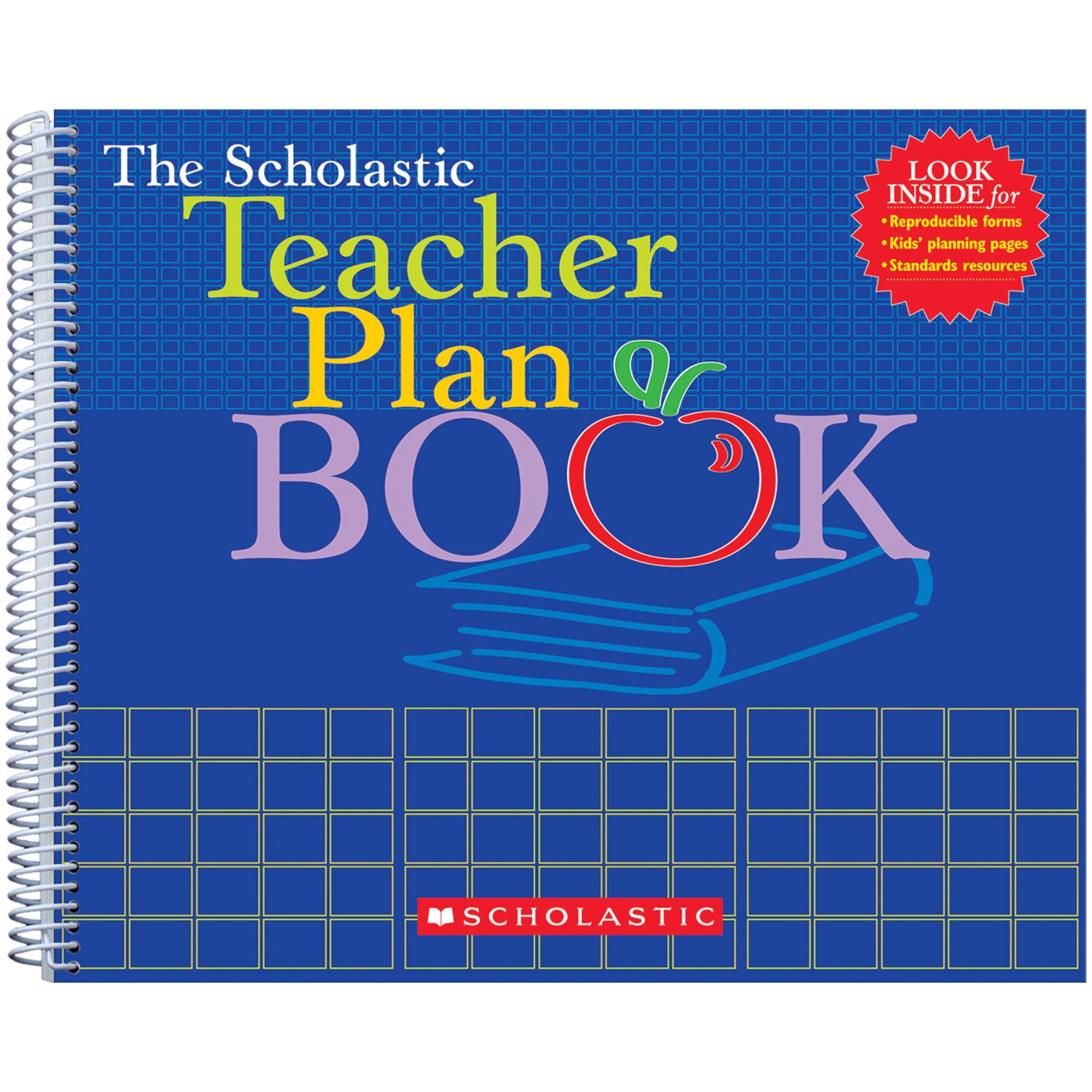 Scholastic Teacher Plan Book, 2ct.